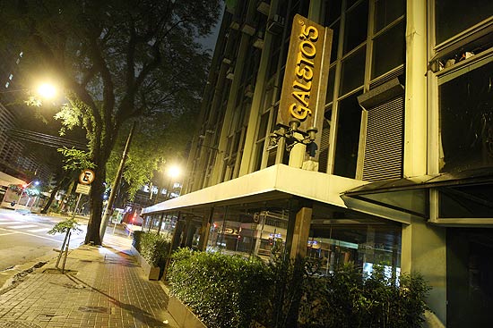 Restaurante Galeto's da alameda Santos, nos Jardins, onde criminosos assaltaram clientes