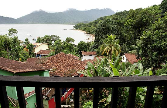 Casas na Vila de Picinguaba, em Ubatuba; A região virou point de paulistanos