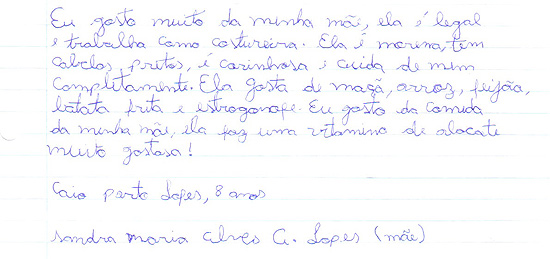Carta de Caio Lopes