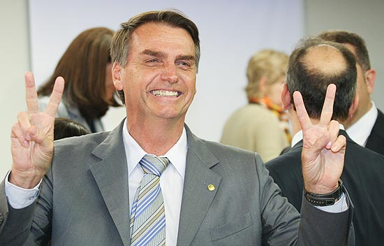Deputado Jair Bolsonaro, que pediu autorização para pesca em área de conservação no Rio de Janeiro