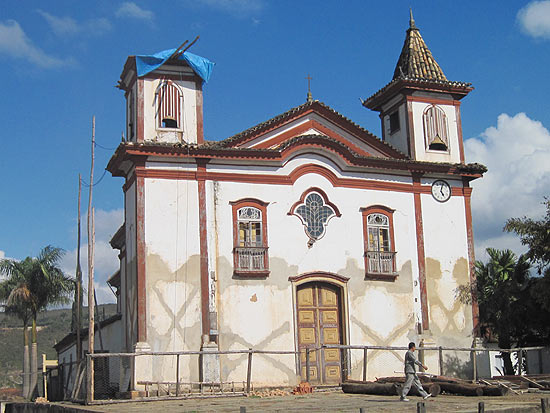 A igreja de Nossa Senhora da Conceio, em Conceio do Mato Dentro (MG),  tombada e corre risco de ruir