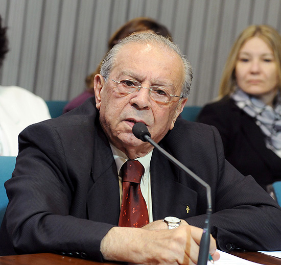 Deputado estadual Antonio Salim Curiati (PP), 83, que teve a casa assaltada pela segunda vez em dois anos