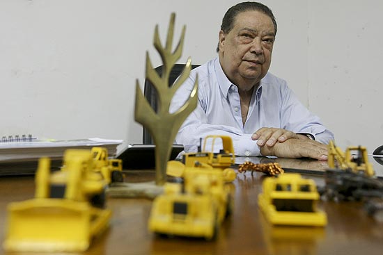 O proprietário de terras da região de São José dos Campos, Benedito Bento Filho, 75