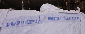 Lixo hospitalar vindo da Espanha é barrado em porto de SC (Divulgação/Receita Federal)