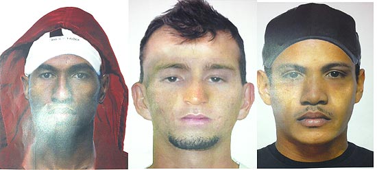 Polícia divulga retrato falado de três suspeitos de atirar contra policial em SP