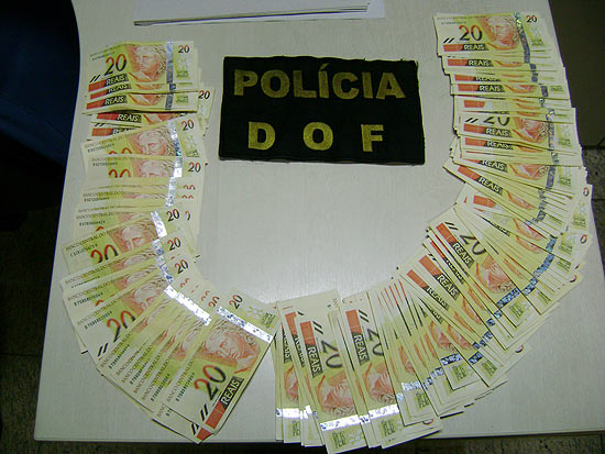 Cdulas falsas de R$ 20 apreendidas com dois homens em Mato Grosso do Sul; valor totalizava R$ 3.960 
