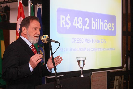O vice-presidente do Banco do Brasil Osmar Dias, que vai se dedicar à campanha de Dilma