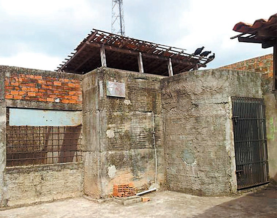 Cadeia interditada em Mirante do Norte, no Maranhão