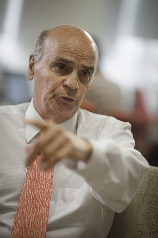 Drauzio Varella, durante entrevista em seu consultório na Bela Vista, em São Paulo