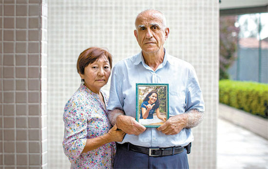 Os pais de Mnica, Sohail El khouri e Lourdes Teshima