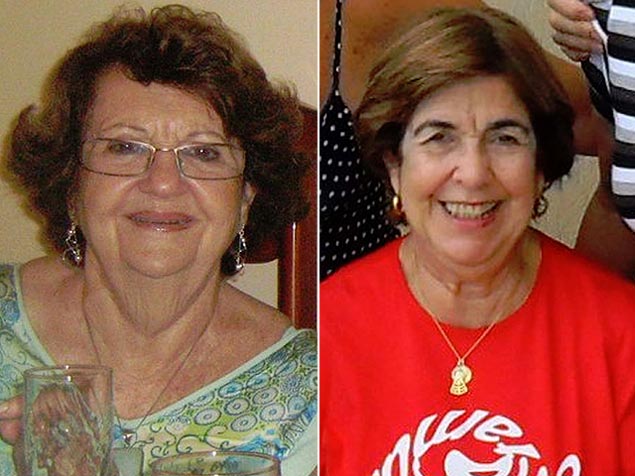 Ellen Kopelman, 81, e Marina Rosas, 77, que estavam no balo que caiu, viajavam juntas