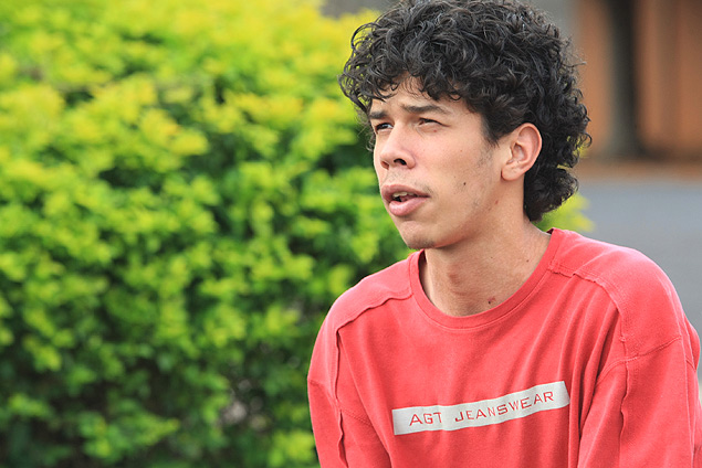 O jovem Jos Felipe Braga, um dos sobreviventes do atropelamanto durante manifestao em Ribeiro Preto