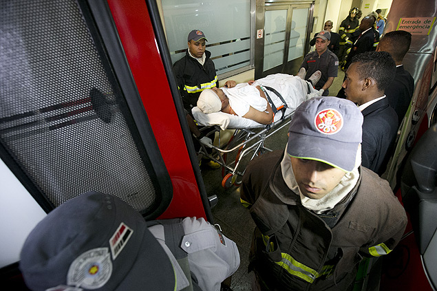 Homem fica ferido em briga no sindicato dos motoristas de ônibus de São Paulo; desentendimento ocorreu antes da eleição