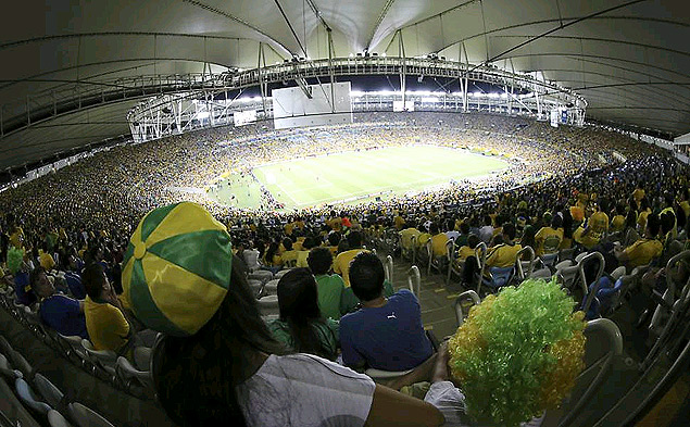 Estdio do Maracan recebe a final da Copa das Confederaes, Brasil x Espanha 