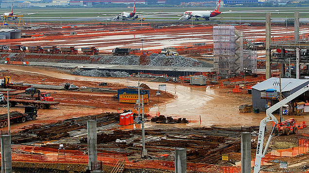 Terminal 3 do aeroporto de Guarulhos deve ser inaugurado em maio de 2014