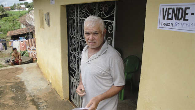 Getlio da Silva, 62, que perdeu a sogra na epidemia de diarreia 