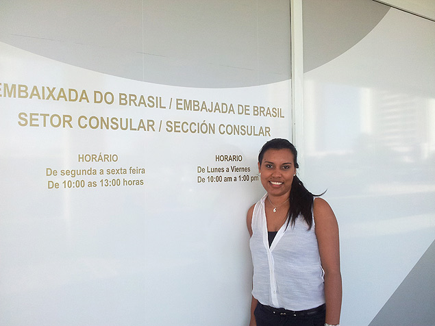 A médica costa-riquenha Reyli María Cubillo Obregón, 26, em Cuba, onde se formou; ela diz que vai trabalhar no Brasil