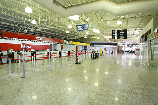 Saguo do aeroporto Leite Lopes, em Ribeiro Preto (SP)