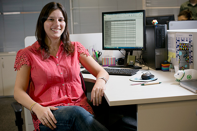 Julia Reiff Cassano, 25, é recém-formada em estatística pela USP. Ela atua na área de audiência de televisão 