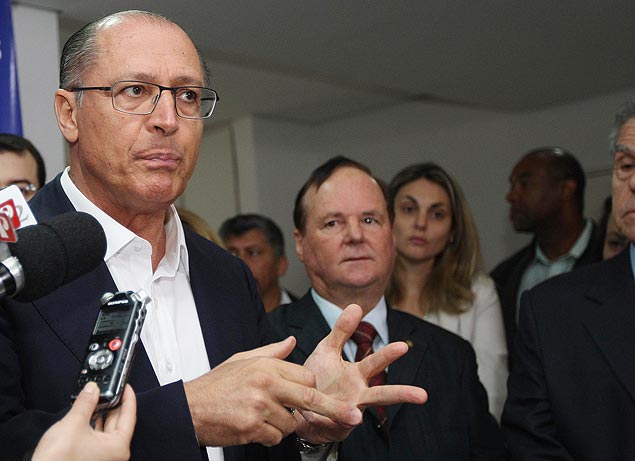 O governador Geraldo Alckmin (PSDB) disse que que o vandalismo nos protestos passou dos limites