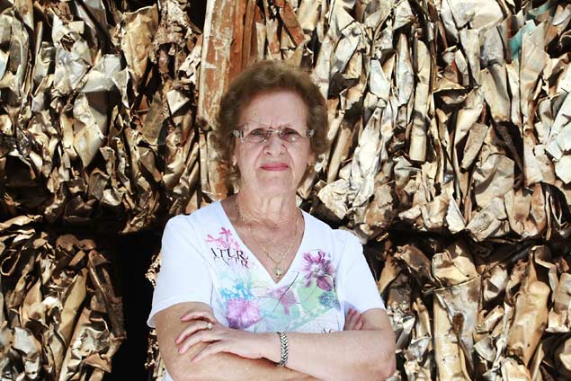 Zulmira Achite Carreira, 75, dona de ferro-velho em Ribeirão Preto (SP) que a transformou em grande empresária do setor
