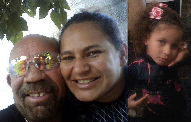 Jos Cosme de Barros, 63, a mulher Naircleide Dias Duarte, 28 e a filha do casal Julyana, 5; pai e filha morreram em ponto de nibus e me ficou ferida