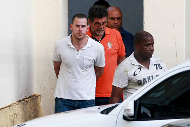 Padrasto de Joaquim, Guilherme Raymo Longo, 28, deixa a DIG de Ribeiro Preto na quarta-feira (13) aps prestar depoimento