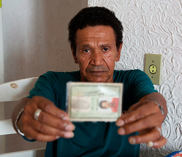 Jurandir Xavier da Cruz, 58, preso em virada do ano porque criminoso falsificou seu RG