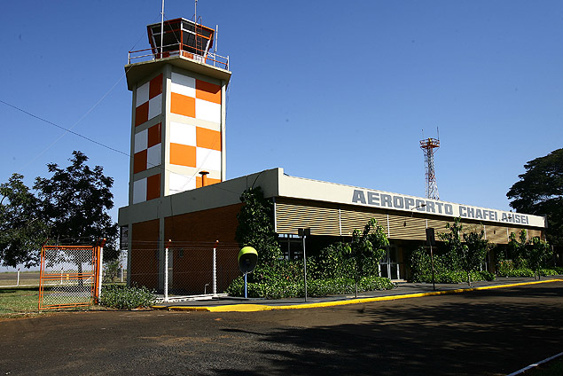 Aeroporto de Barretos, que pode receber voos comerciais ligando o municpio a So Paulo aps obras