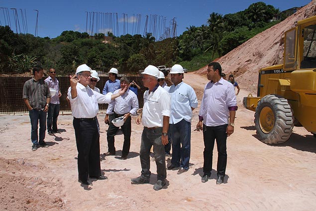 Governador de Alagoas, Teotnio Vilela Filho (PSDB), realiza vistoria de obras em Macei