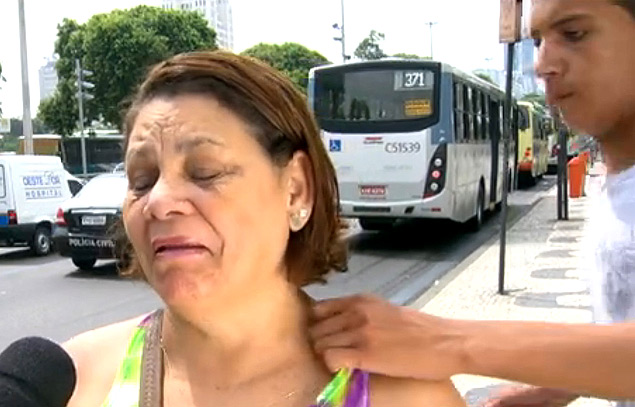 Ladrão ataca entrevistada durante reportagem sobre roubos no Rio