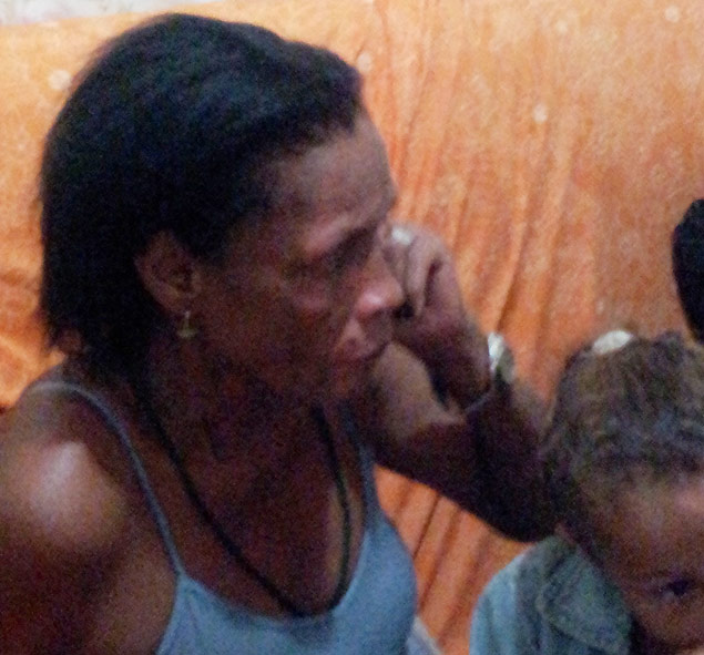 Maria de Lourdes, av do menino de 4 anos encontrado morto na casa da filha, no Complexo da Mar