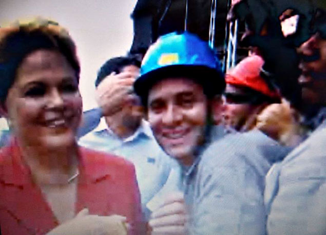 Paulo Ricardo tinha colocado foto no Facebook onde aparece ao lado da presidente Dilma