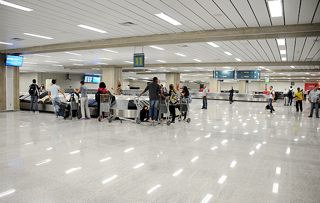 Nova área de desembarque no Aeroporto Internacional do Rio de Janeiro, o Galeão