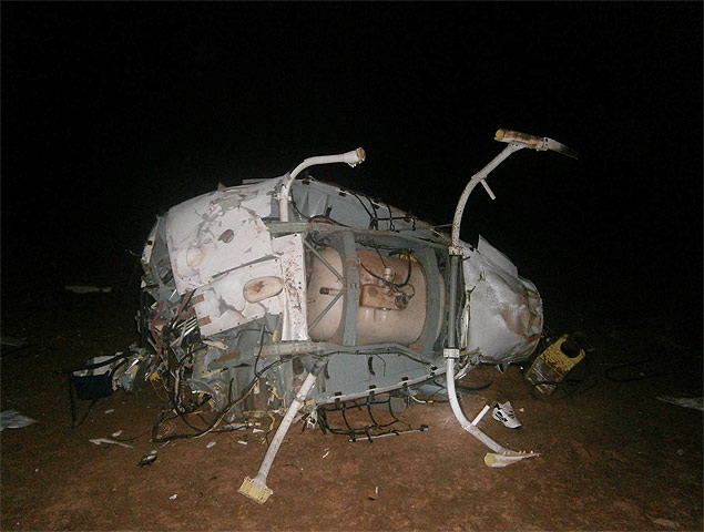Helicptero que transportava o ex-jogador Fernando