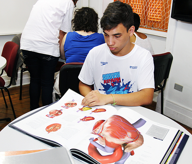 João Tavares, 17, aluno do Graphein
