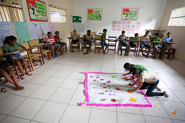 Escola Cantinho do Saber, em Bujaru, que superou meta de qualidade esperada para 2021