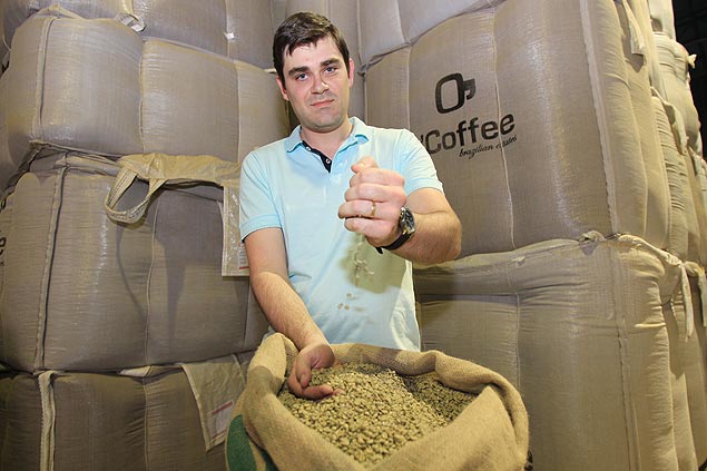 Ubion Terra, gerente geral da Fazenda O'Coffee, localizada em Pedregulho, na regio de Franca