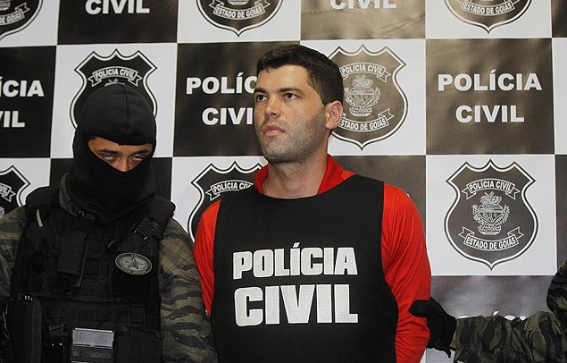 O vigilante Thiago Henrique Gomes da Rocha, 26, foi apresentado pela Polcia Civil do Estado na manh desta quinta-feira (16)