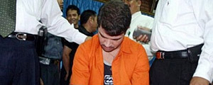 Rodrigo Gularte, que está na lista de execuções de fevereiro (Reprodução) Rodrigo Gularte, que está na lista de execuções de fevereiro (Reprodução)