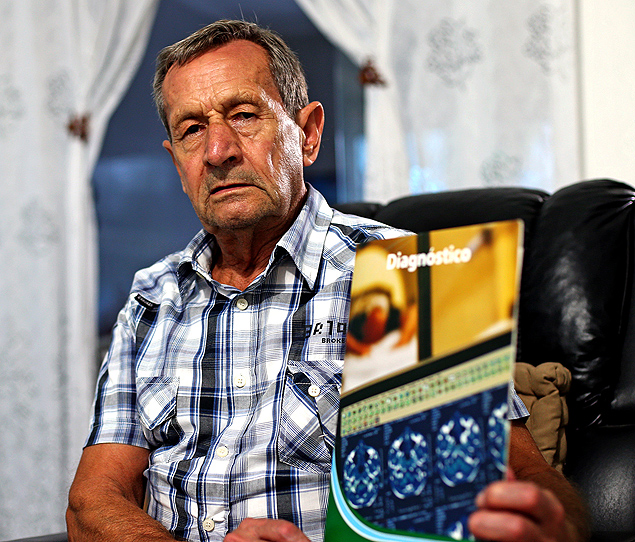 Wandir Pimenta,71, tenta na Justia conseguir um dos novos medicamentos para hepatite C 