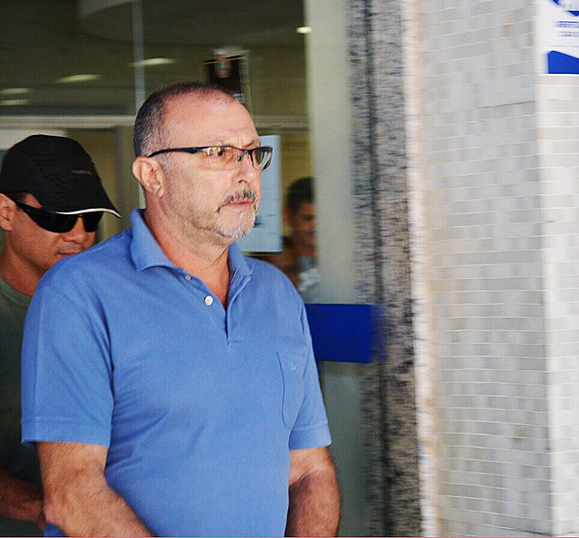 Pasquale Scotti, em prdio da Polcia Federal no Recife, aps ser preso nesta tera (26)