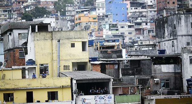  Favela da Rocinha, no Rio, foi cenário de caso recente de linchamento. 