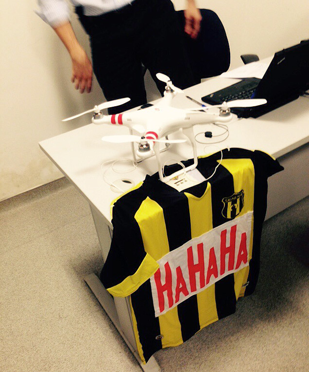 Drone que invadiu a Arena Corinthians em maio foi apreendido pela Polcia