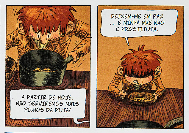 Adaptacin de un comic en francs, publicado ahora en portugus por Salamandra