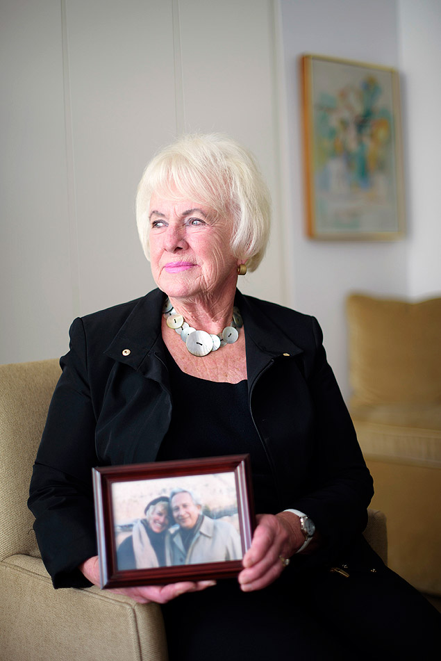 Anne Schomaker, cuja vida ficou paralisada por nove anos aps a morte do marido
