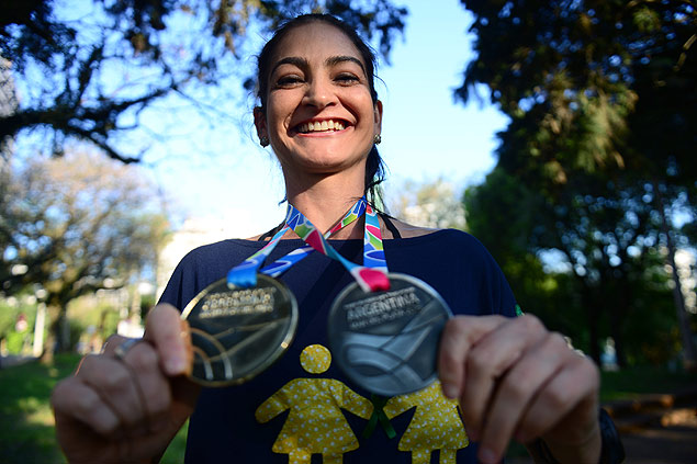 Lige Gautrio, 42, medalhista nos Jogos Mundiais para Transplantados