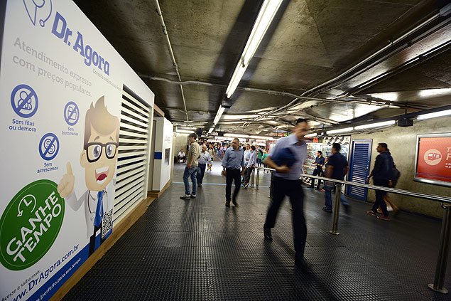 Clnica popular de atendimento no metr de So Paulo