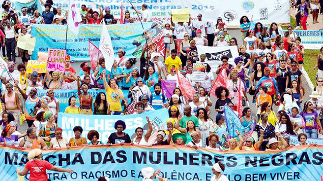  Marcha das Mulheres Negras aconteceu na quarta-feira em Brasília 