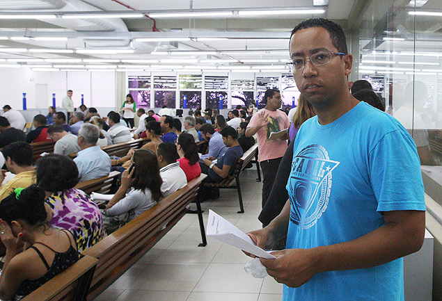 Motorista Andr Campos Pio, 29, que teve sua carteira suspensa em So Paulo